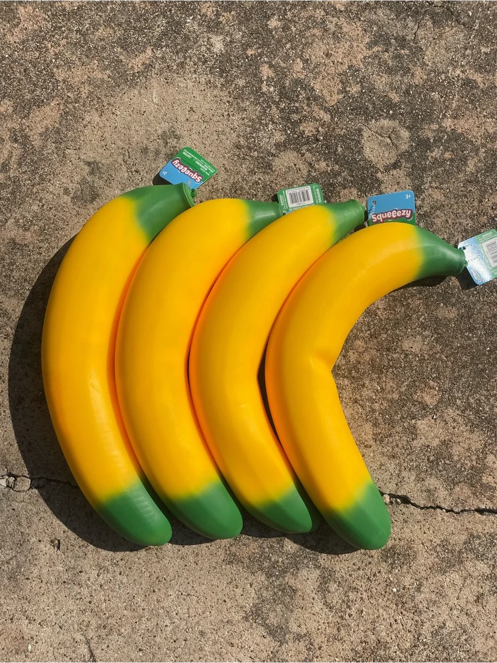 Squeezy Toy Squishy Banana Smushmart Sunny Days NEW!